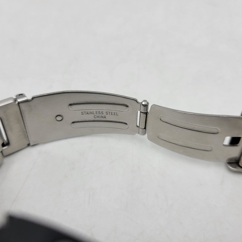 【中古品】【メンズ/レディース】 G-SHOCK ジーショック GST-W1100-1AJF G-STEEL SOLAR WATCH Gスティール ソーラー ウオッチ 腕時計 196-260927-yn-03-izu サイズ：59.1 × 52.4 × 16.1 mm カラー：シルバー×ブラック 万代Net店