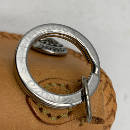 【中古品】【メンズ/レディース】 SAAD サード SUN SYMBOL LEATHER KEY CASE サン シンボル レザー キーケース 財布 200-260929-ya-15-izu カラー：ベージュ 万代Net店