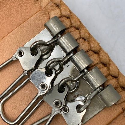 【中古品】【メンズ/レディース】 SAAD サード SUN SYMBOL LEATHER KEY CASE サン シンボル レザー キーケース 財布 200-260929-ya-15-izu カラー：ベージュ 万代Net店