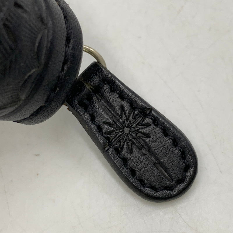 【中古品】【メンズ/レディース】 SAAD サード ROUND FASTENER COIN CASE ラウンドファスナー コインケース 財布 200-260919-as-25-izu カラー：ブラック 万代Net店