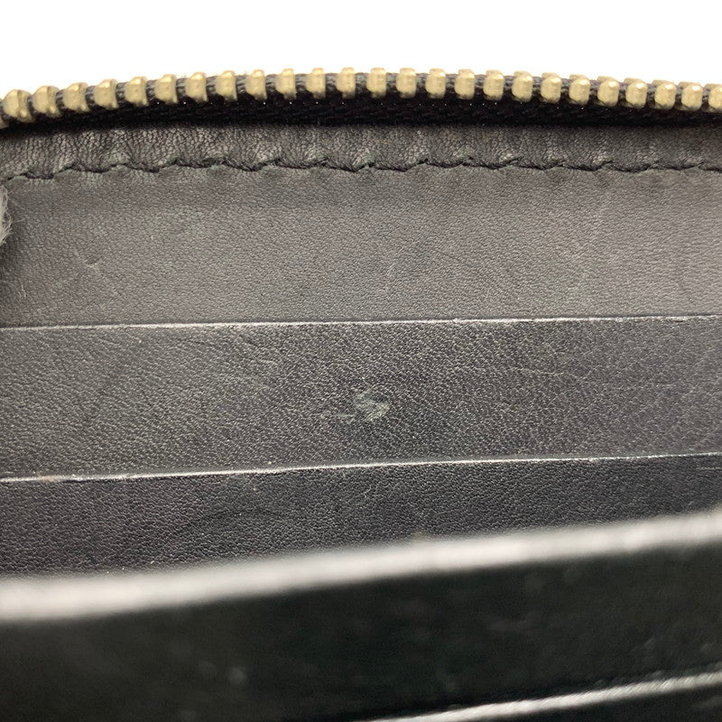 【中古品】【メンズ/レディース】 SAAD サード ROUND FASTENER COIN CASE ラウンドファスナー コインケース 財布 200-260919-as-25-izu カラー：ブラック 万代Net店