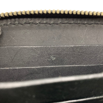 【中古品】【メンズ/レディース】 SAAD サード ROUND FASTENER COIN CASE ラウンドファスナー コインケース 財布 200-260919-as-25-izu カラー：ブラック 万代Net店