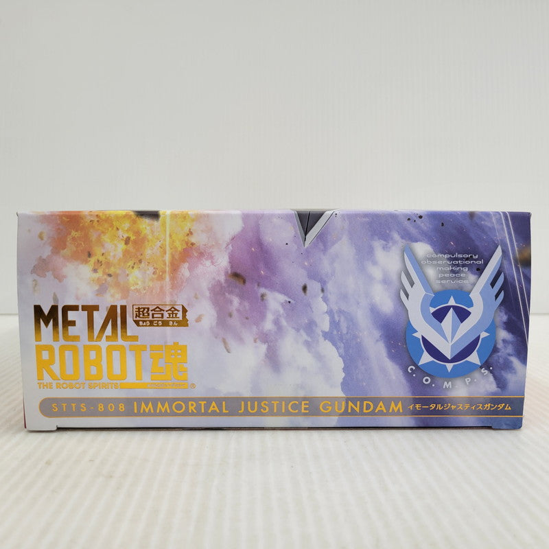 【中古美品】 METAL ROBOT魂 ＜SIDE MS＞ イモータルジャスティスガンダム 056-261022-kk-04-izuh 万代Net店