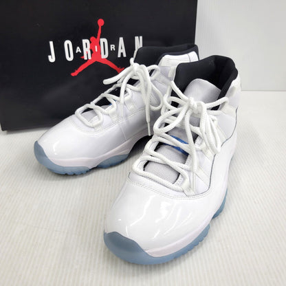 【中古美品】【メンズ】 NIKE ナイキ AIR JORDAN 11 RETRO CT8012-104 エア ジョーダン 11 レトロ スニーカー 靴 160-260921-as-16-izu サイズ：28.5cm カラー：WHITE/LEGEND BLUE-BLACK 万代Net店
