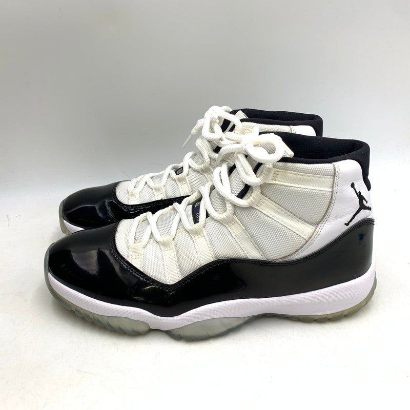 【中古品】【メンズ】 NIKE ナイキ 378037-100 AIR JORDAN エアジョーダン 11 RETRO レトロ スニーカー シューズ 靴 160-260921-ya-08-izu サイズ：28.5cm カラー：WHITE/BLACK-CONCORD 万代Net店