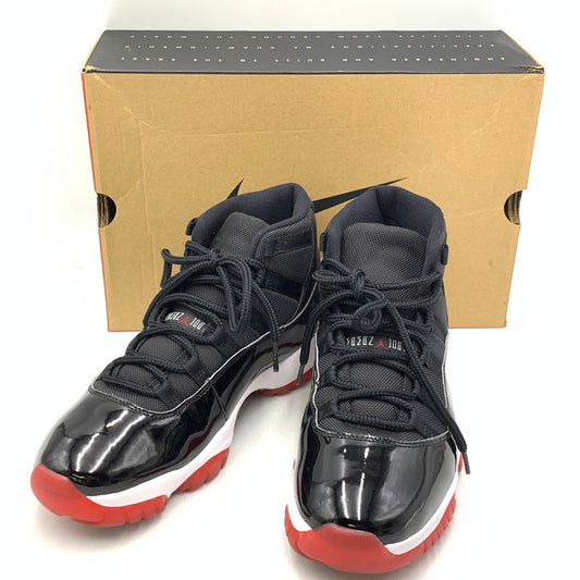 【中古品】【メンズ】 NIKE ナイキ 378037-061 AIR JORDAN エアジョーダン 11 RETRO レトロ スニーカー シューズ 靴 160-260921-ya-07-izu サイズ：28.5cm カラー：BLACK-TRUE/RED-WHITE 万代Net店