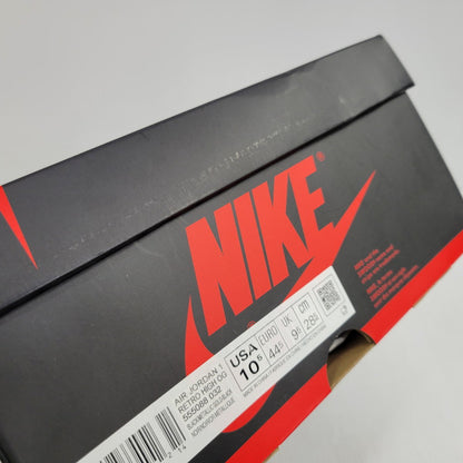 【中古美品】【メンズ】 NIKE ナイキ AIR JORDAN 1 RETRO HIGH OG 555088-032 エア ジョーダン 1 レトロ ハイ OG スニーカー 靴 160-260921-as-07-izu サイズ：28.5cm カラー：BLACK/METALLIC GOLD-BLACK 万代Net店