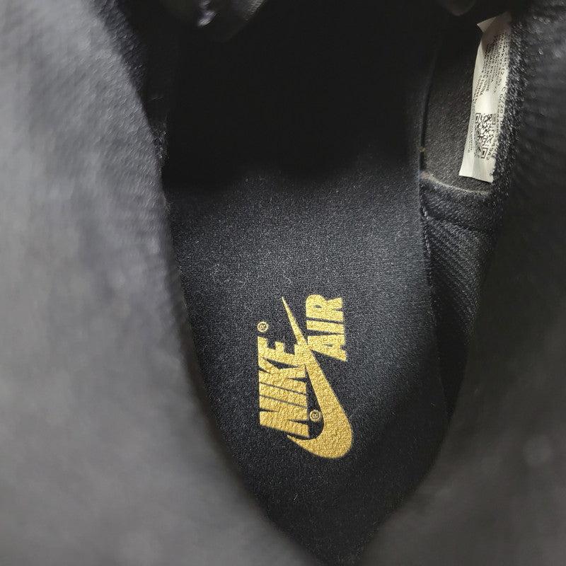 【中古美品】【メンズ】 NIKE ナイキ AIR JORDAN 1 RETRO HIGH OG 555088-032 エア ジョーダン 1 レトロ ハイ OG スニーカー 靴 160-260921-as-07-izu サイズ：28.5cm カラー：BLACK/METALLIC GOLD-BLACK 万代Net店