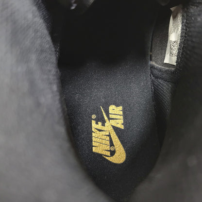 【中古美品】【メンズ】 NIKE ナイキ AIR JORDAN 1 RETRO HIGH OG 555088-032 エア ジョーダン 1 レトロ ハイ OG スニーカー 靴 160-260921-as-07-izu サイズ：28.5cm カラー：BLACK/METALLIC GOLD-BLACK 万代Net店