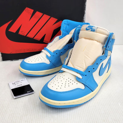 【中古美品】【メンズ】 NIKE ナイキ AIR JORDAN 1 RETRO HIGH OG DZ5485-402 エア ジョーダン 1 レトロ ハイ OG スニーカー 靴 160-260921-as-15-izu サイズ：28.5cm カラー：DK POWDER BLUE/DK POWDER BLUE 万代Net店