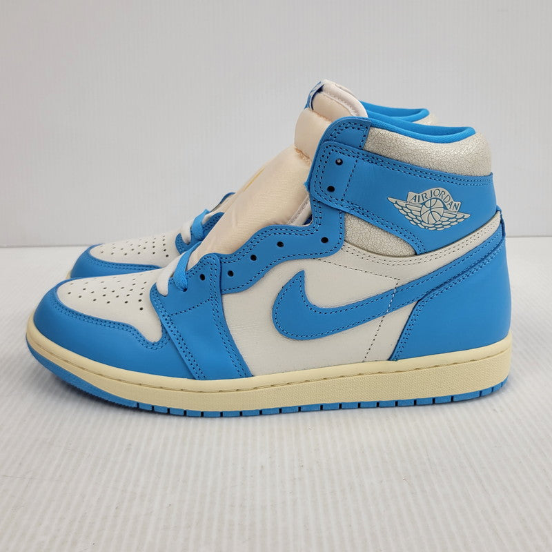 【中古美品】【メンズ】 NIKE ナイキ AIR JORDAN 1 RETRO HIGH OG DZ5485-402 エア ジョーダン 1 レトロ ハイ OG スニーカー 靴 160-260921-as-15-izu サイズ：28.5cm カラー：DK POWDER BLUE/DK POWDER BLUE 万代Net店