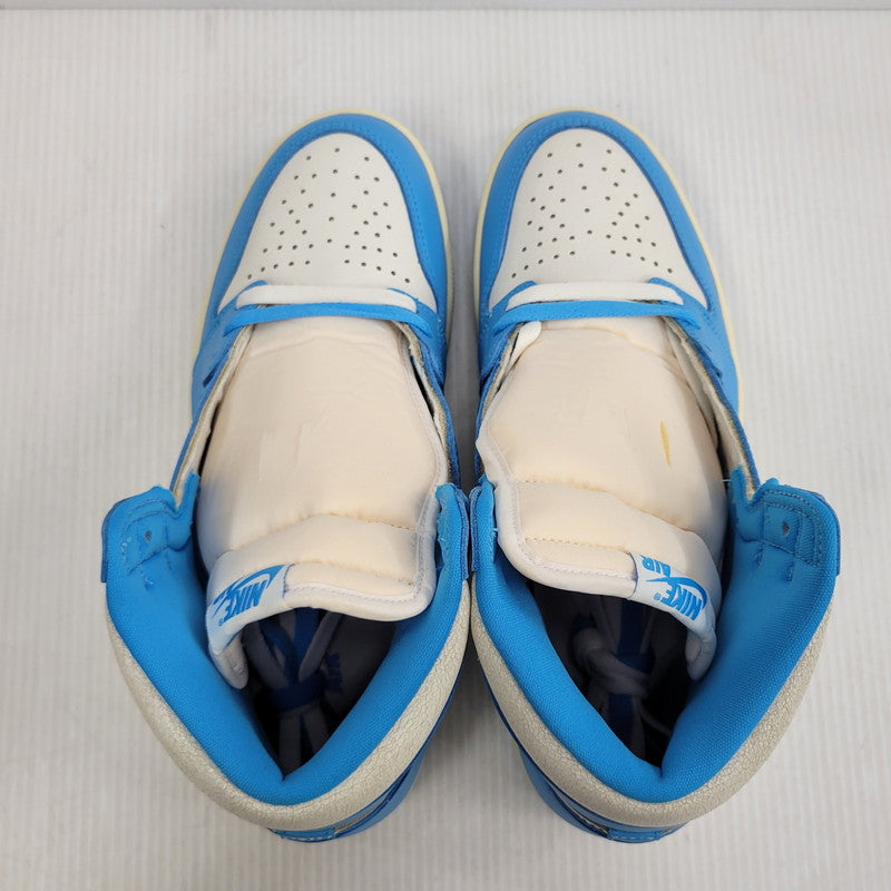【中古美品】【メンズ】 NIKE ナイキ AIR JORDAN 1 RETRO HIGH OG DZ5485-402 エア ジョーダン 1 レトロ ハイ OG スニーカー 靴 160-260921-as-15-izu サイズ：28.5cm カラー：DK POWDER BLUE/DK POWDER BLUE 万代Net店