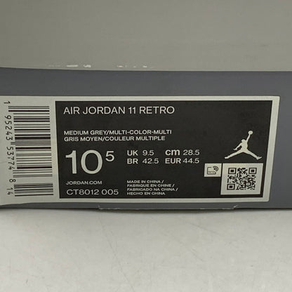 【中古品】【メンズ】 NIKE ナイキ CT8012-005 AIR JORDAN エアジョーダン 11 RETRO レトロ スニーカー シューズ 靴 160-260921-ya-10-izu サイズ：28.5cm カラー：MEDIUM GREY/MULTI-COLOR-MULTI 万代Net店