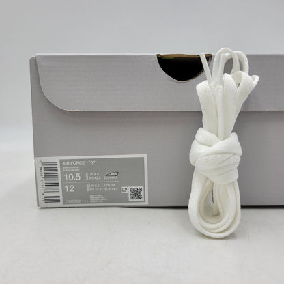 【中古品】【メンズ】 NIKE ナイキ AIR FORCE 1 '07 CW2288-111 エア フォース 1 '07 スニーカー 靴 160-260924-as-09-izu サイズ：28.5cm カラー：WHITE/WHITE 万代Net店