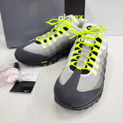 【中古品】【メンズ】 NIKE ナイキ AIR MAX 95 BIG BUBBLE HM4740-001 エア マックス 95 ビッグ バブル スニーカー 靴 160-260921-as-06-izu サイズ：28.5cm カラー：BLACK/NEON YELLOW-COOL GREY 万代Net店