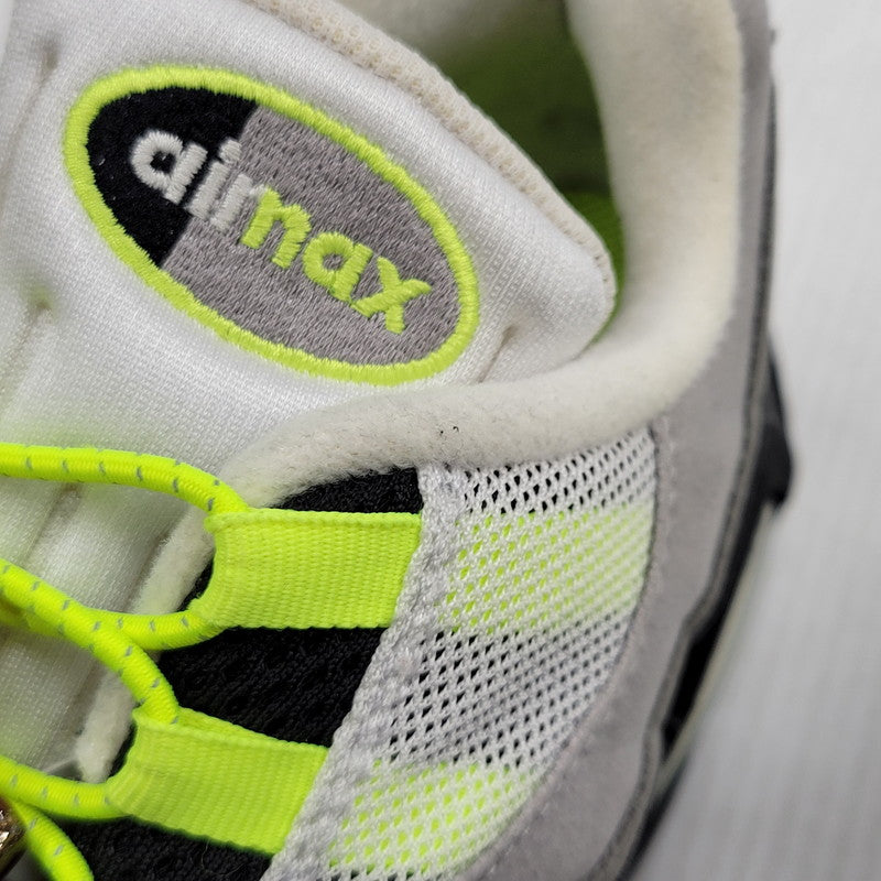 【中古品】【メンズ】 NIKE ナイキ AIR MAX 95 BIG BUBBLE HM4740-001 エア マックス 95 ビッグ バブル スニーカー 靴 160-260921-as-06-izu サイズ：28.5cm カラー：BLACK/NEON YELLOW-COOL GREY 万代Net店