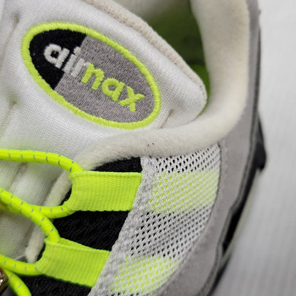 【中古品】【メンズ】 NIKE ナイキ AIR MAX 95 BIG BUBBLE HM4740-001 エア マックス 95 ビッグ バブル スニーカー 靴 160-260921-as-06-izu サイズ：28.5cm カラー：BLACK/NEON YELLOW-COOL GREY 万代Net店