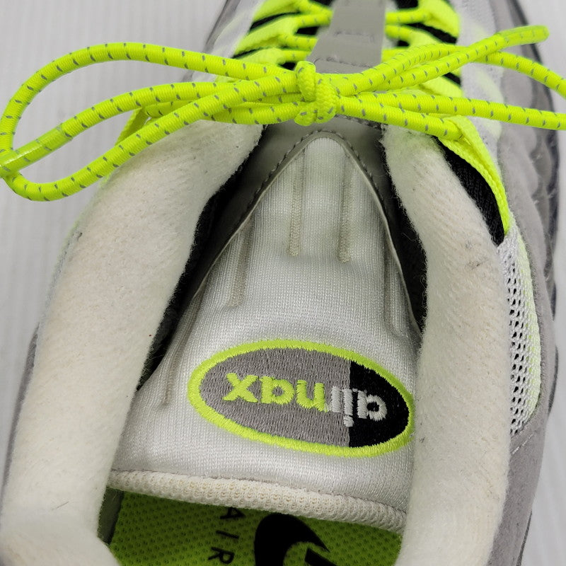 【中古品】【メンズ】 NIKE ナイキ AIR MAX 95 BIG BUBBLE HM4740-001 エア マックス 95 ビッグ バブル スニーカー 靴 160-260921-as-06-izu サイズ：28.5cm カラー：BLACK/NEON YELLOW-COOL GREY 万代Net店
