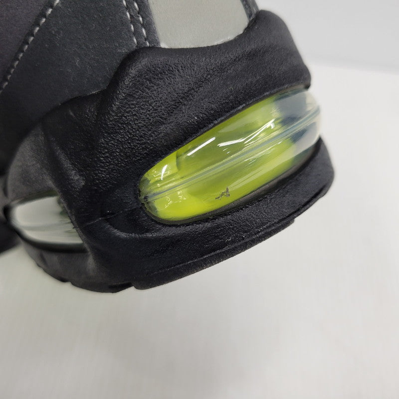 【中古品】【メンズ】 NIKE ナイキ AIR MAX 95 BIG BUBBLE HM4740-001 エア マックス 95 ビッグ バブル スニーカー 靴 160-260921-as-06-izu サイズ：28.5cm カラー：BLACK/NEON YELLOW-COOL GREY 万代Net店