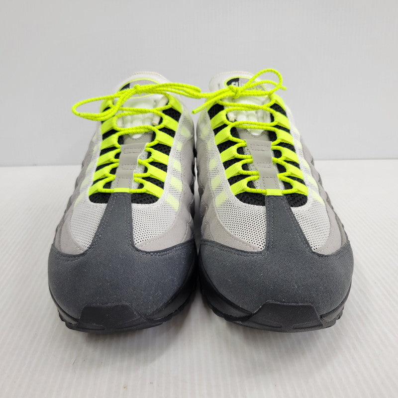 【中古品】【メンズ】 NIKE ナイキ AIR MAX 95 BIG BUBBLE HM4740-001 エア マックス 95 ビッグ バブル スニーカー 靴 160-260921-as-06-izu サイズ：28.5cm カラー：BLACK/NEON YELLOW-COOL GREY 万代Net店