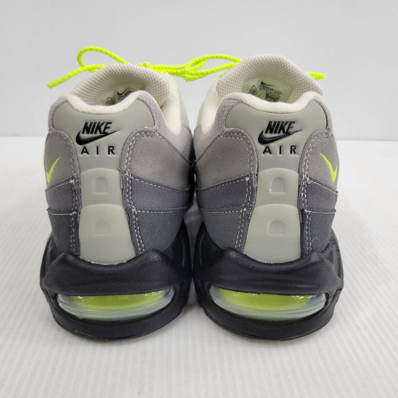 【中古品】【メンズ】 NIKE ナイキ AIR MAX 95 BIG BUBBLE HM4740-001 エア マックス 95 ビッグ バブル スニーカー 靴 160-260921-as-06-izu サイズ：28.5cm カラー：BLACK/NEON YELLOW-COOL GREY 万代Net店