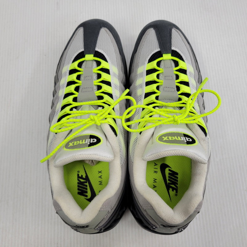 【中古品】【メンズ】 NIKE ナイキ AIR MAX 95 BIG BUBBLE HM4740-001 エア マックス 95 ビッグ バブル スニーカー 靴 160-260921-as-06-izu サイズ：28.5cm カラー：BLACK/NEON YELLOW-COOL GREY 万代Net店