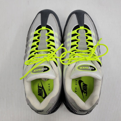 【中古品】【メンズ】 NIKE ナイキ AIR MAX 95 BIG BUBBLE HM4740-001 エア マックス 95 ビッグ バブル スニーカー 靴 160-260921-as-06-izu サイズ：28.5cm カラー：BLACK/NEON YELLOW-COOL GREY 万代Net店