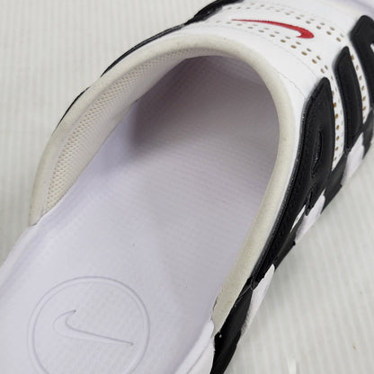 【中古品】【メンズ】 NIKE ナイキ AIR MORE UPTEMPO SLIDE FB7818-100 エア モア アップテンポ スライド サンダル 靴 160-260921-as-05-izu サイズ：28cm カラー：WHITE/VARSITY RED-BLACK 万代Net店