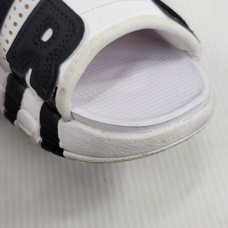 【中古品】【メンズ】 NIKE ナイキ AIR MORE UPTEMPO SLIDE FB7818-100 エア モア アップテンポ スライド サンダル 靴 160-260921-as-05-izu サイズ：28cm カラー：WHITE/VARSITY RED-BLACK 万代Net店