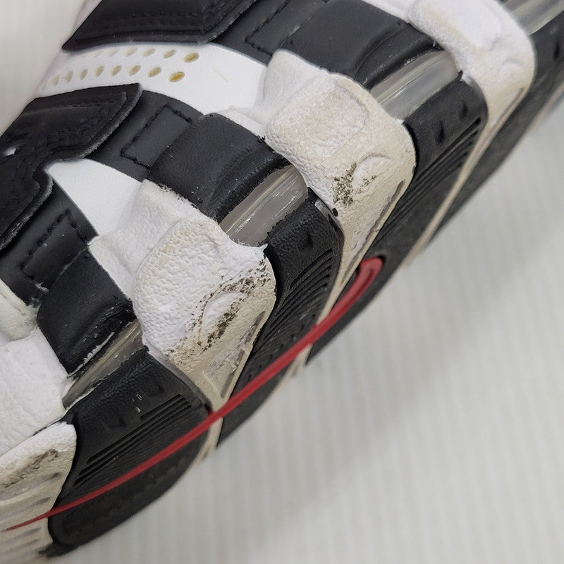 【中古品】【メンズ】 NIKE ナイキ AIR MORE UPTEMPO SLIDE FB7818-100 エア モア アップテンポ スライド サンダル 靴 160-260921-as-05-izu サイズ：28cm カラー：WHITE/VARSITY RED-BLACK 万代Net店