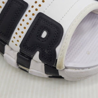 【中古品】【メンズ】 NIKE ナイキ AIR MORE UPTEMPO SLIDE FB7818-100 エア モア アップテンポ スライド サンダル 靴 160-260921-as-05-izu サイズ：28cm カラー：WHITE/VARSITY RED-BLACK 万代Net店