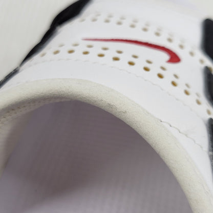 【中古品】【メンズ】 NIKE ナイキ AIR MORE UPTEMPO SLIDE FB7818-100 エア モア アップテンポ スライド サンダル 靴 160-260921-as-05-izu サイズ：28cm カラー：WHITE/VARSITY RED-BLACK 万代Net店