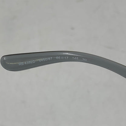 【中古品】【メンズ/レディース】 Ray-Ban レイバン CLASSIC SUNGLASSES RB4392D クラシック サングラス 203-260919-as-22-izu サイズ：66□17-145 カラー：グレー 万代Net店