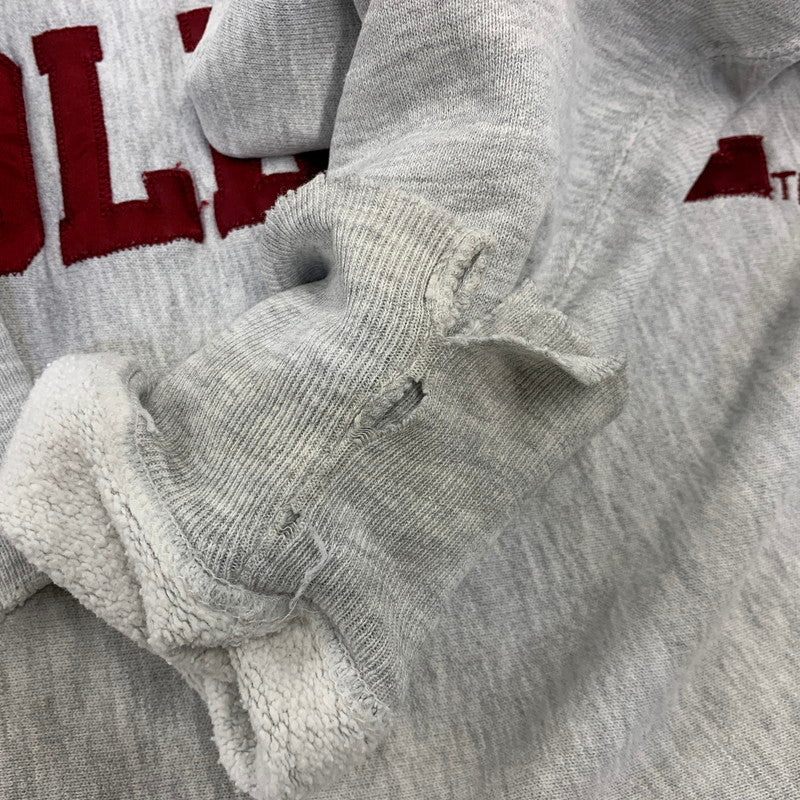 【現状渡し品】【メンズ】 Champion チャンピオン BOSTON COLLEGE REVERSE WEAVE SWEATSHIRT リバースウィーブ スウェット 刺繍タグ USA製 146-260919-as-16-izu サイズ：XXL カラー：グレー 万代Net店