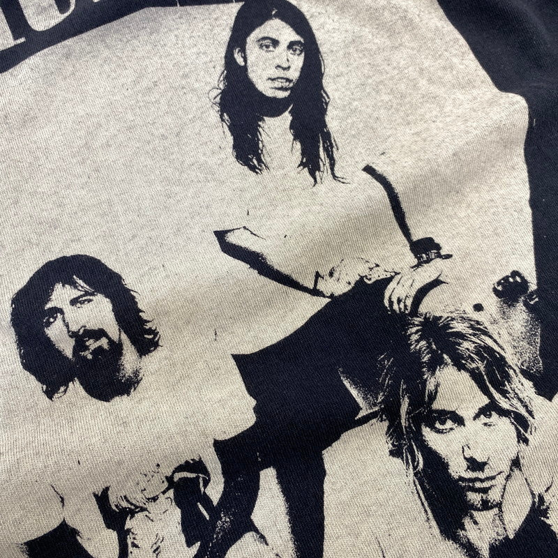 【中古品】【メンズ】 NIRVANA ニルヴァーナ 2014 PRINT TEE プリント Tシャツ 半袖 トップス 146-260922-yn-09-izu サイズ：L カラー：ブラック 万代Net店