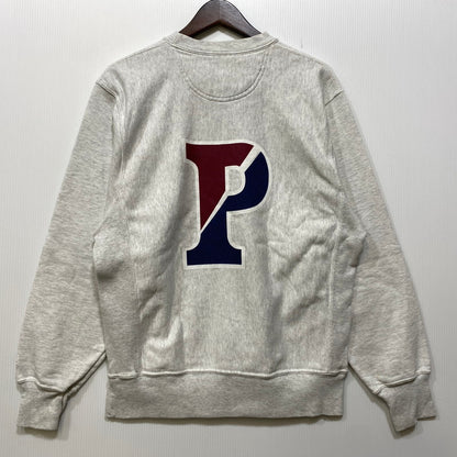 【中古品】【メンズ】 Champion チャンピオン PENN PRINT REVERSE WEAVE SWEATSHIRT リバースウィーブ スウェットシャツ トレーナー 146-260927-as-01-izu サイズ：S カラー：グレー 万代Net店