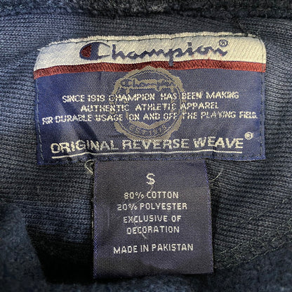 【中古品】【メンズ】 Champion チャンピオン PENN PRINT REVERSE WEAVE HOODIE リバースウィーブ フーディー パーカー 146-260927-as-03-izu サイズ：S カラー：ネイビー 万代Net店