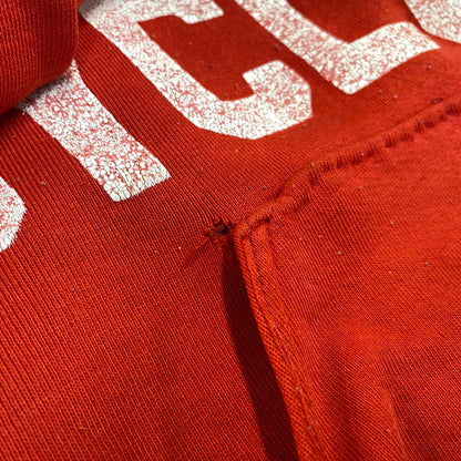 【中古品】【メンズ】 RUSSELL ATHLETIC ラッセルアスレチックス 80S CHESTER 17 CYCLONES HOODIE フーディー トップス 長袖 146-260926-cs-14-izu サイズ：M カラー：レッド 万代Net店