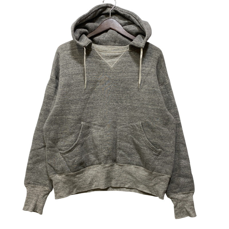 【中古品】【メンズ】 WAREHOUSE ウエアハウス SEPARATE POCKET DOUBLE FACE HOODIE セパレート ポケット ダブル フェイス フーディー パーカー トップス 145-260925-yn-06-izu サイズ：42 カラー：グレー 万代Net店