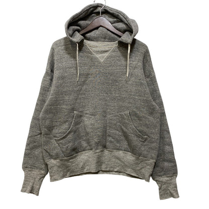 【中古品】【メンズ】 WAREHOUSE ウエアハウス SEPARATE POCKET DOUBLE FACE HOODIE セパレート ポケット ダブル フェイス フーディー パーカー トップス 145-260925-yn-06-izu サイズ：42 カラー：グレー 万代Net店
