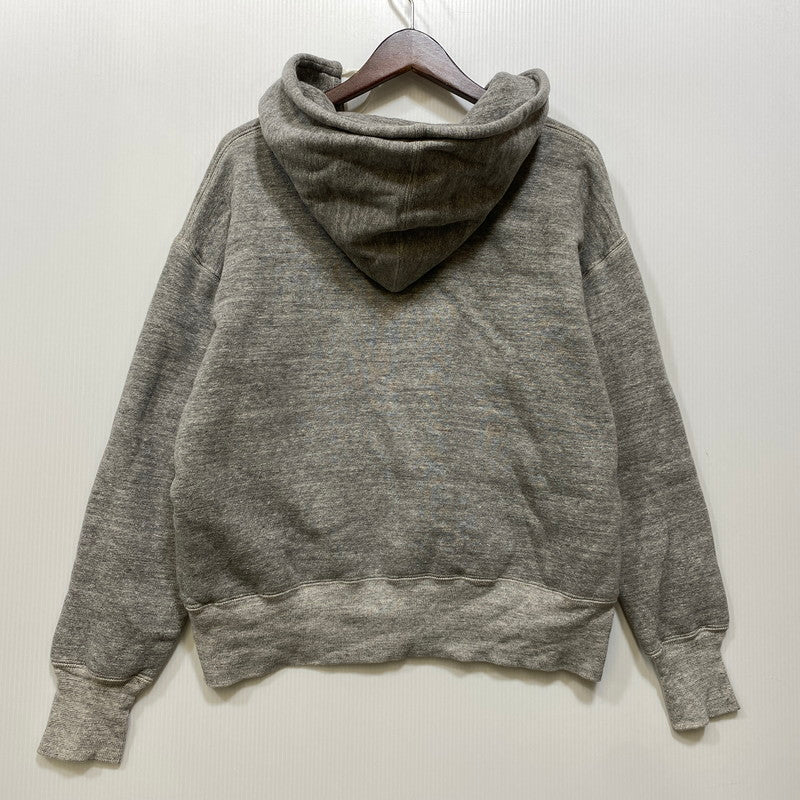 【中古品】【メンズ】 WAREHOUSE ウエアハウス SEPARATE POCKET DOUBLE FACE HOODIE セパレート ポケット ダブル フェイス フーディー パーカー トップス 145-260925-yn-06-izu サイズ：42 カラー：グレー 万代Net店