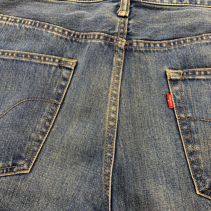 【中古品】【メンズ】 HYSTERIC GLAMOUR ヒステリックグラマー 02213AP20 VIXEN GIRL刺繍 スリムストレートスタッズデニム ヴィクセン ガール パンツ ボトムス 151-261001-kh-03-izu サイズ：34 カラー：インディゴ 万代Net店