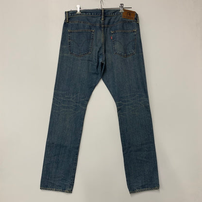 【中古品】【メンズ】 HYSTERIC GLAMOUR ヒステリックグラマー 02213AP20 VIXEN GIRL刺繍 スリムストレートスタッズデニム ヴィクセン ガール パンツ ボトムス 151-261001-kh-03-izu サイズ：34 カラー：インディゴ 万代Net店