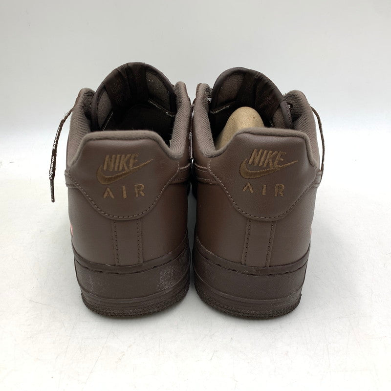 【中古品】【メンズ】 NIKE ナイキ×SUPREME シュプリーム CU9225-200 AIR FORCE エアフォース 1 LOW ロウ スニーカー シューズ 靴 160-260921-ya-03-izu サイズ：28cm カラー：BAROQUE BROWN 万代Net店