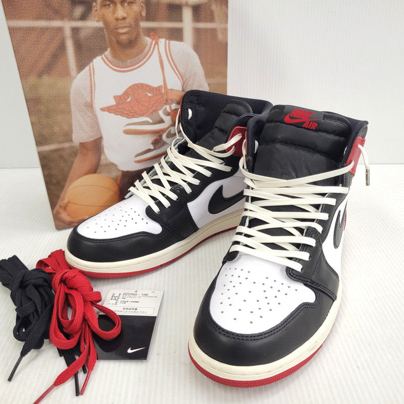 【中古品】【メンズ】 NIKE ナイキ AIR JORDAN 1 RETRO HIGH OG DZ5485-106 エア ジョーダン 1 レトロ ハイ OG スニーカー 靴 160-260921-as-03-izu サイズ：28.5cm カラー：WHITE/BLACK-VARSITY RED-SAIL 万代Net店