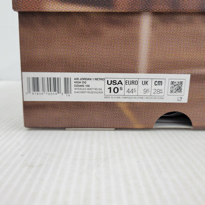 【中古品】【メンズ】 NIKE ナイキ AIR JORDAN 1 RETRO HIGH OG DZ5485-106 エア ジョーダン 1 レトロ ハイ OG スニーカー 靴 160-260921-as-03-izu サイズ：28.5cm カラー：WHITE/BLACK-VARSITY RED-SAIL 万代Net店