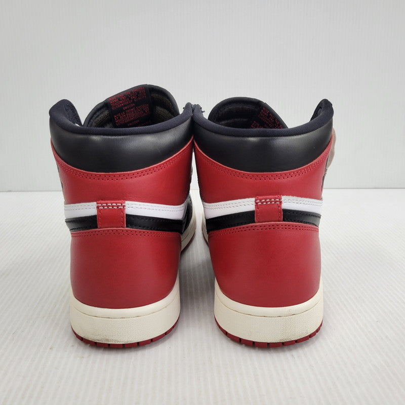 【中古品】【メンズ】 NIKE ナイキ AIR JORDAN 1 RETRO HIGH OG DZ5485-106 エア ジョーダン 1 レトロ ハイ OG スニーカー 靴 160-260921-as-03-izu サイズ：28.5cm カラー：WHITE/BLACK-VARSITY RED-SAIL 万代Net店