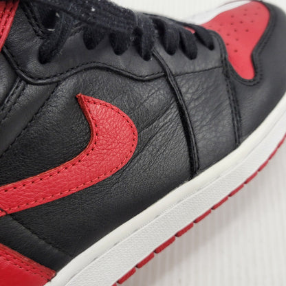 【中古品】【メンズ】 NIKE ナイキ AIR JORDAN 1 RETRO HIGH OG NRG 861428-061 エア ジョーダン 1 レトロ ハイ OG NRG スニーカー 靴 160-260921-as-04-izu サイズ：28.5cm カラー：BLACK/UNIVERSITY RED-WHITE 万代Net店