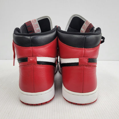 【中古品】【メンズ】 NIKE ナイキ AIR JORDAN 1 RETRO HIGH OG NRG 861428-061 エア ジョーダン 1 レトロ ハイ OG NRG スニーカー 靴 160-260921-as-04-izu サイズ：28.5cm カラー：BLACK/UNIVERSITY RED-WHITE 万代Net店