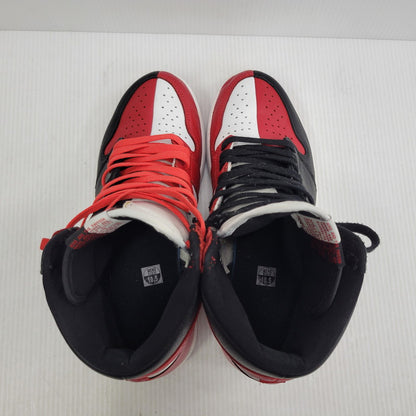 【中古品】【メンズ】 NIKE ナイキ AIR JORDAN 1 RETRO HIGH OG NRG 861428-061 エア ジョーダン 1 レトロ ハイ OG NRG スニーカー 靴 160-260921-as-04-izu サイズ：28.5cm カラー：BLACK/UNIVERSITY RED-WHITE 万代Net店